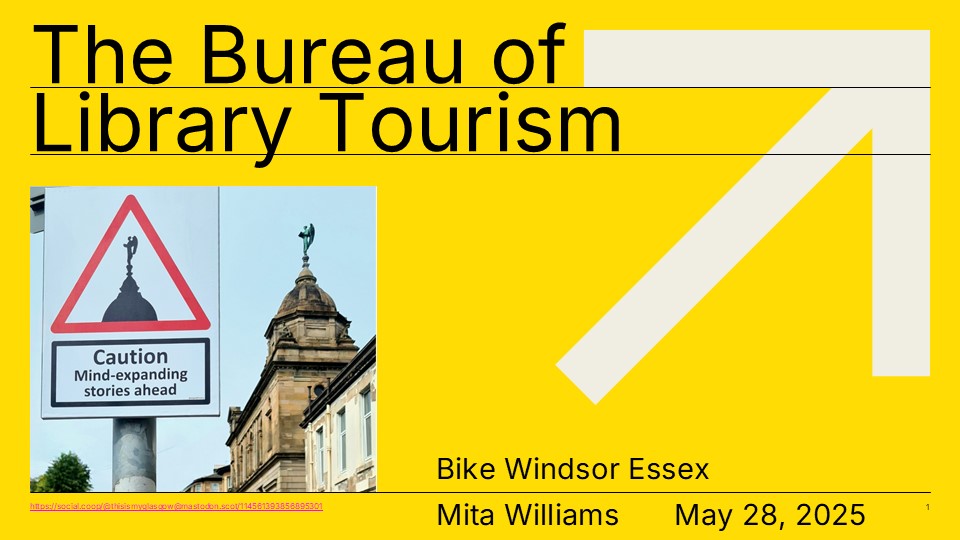 The Bureau of Library Tourism
