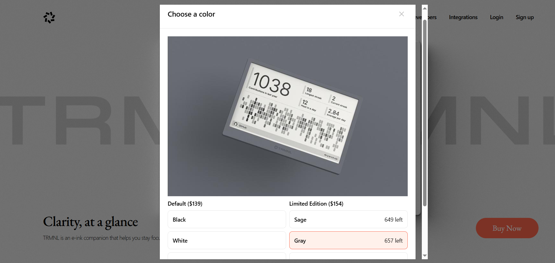 Using TRMNL to make digital signs with LibCal